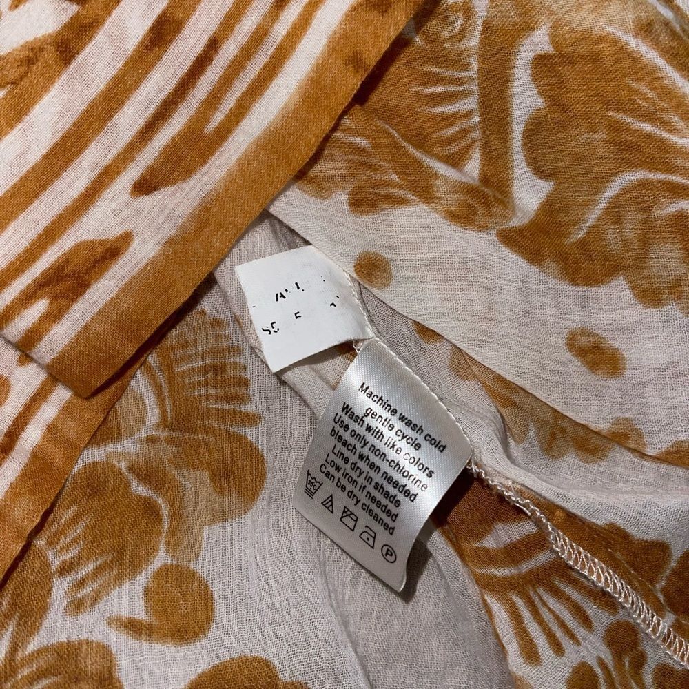 Diane Von Furstenberg Charleen Gold Top - Picture 13 of 14